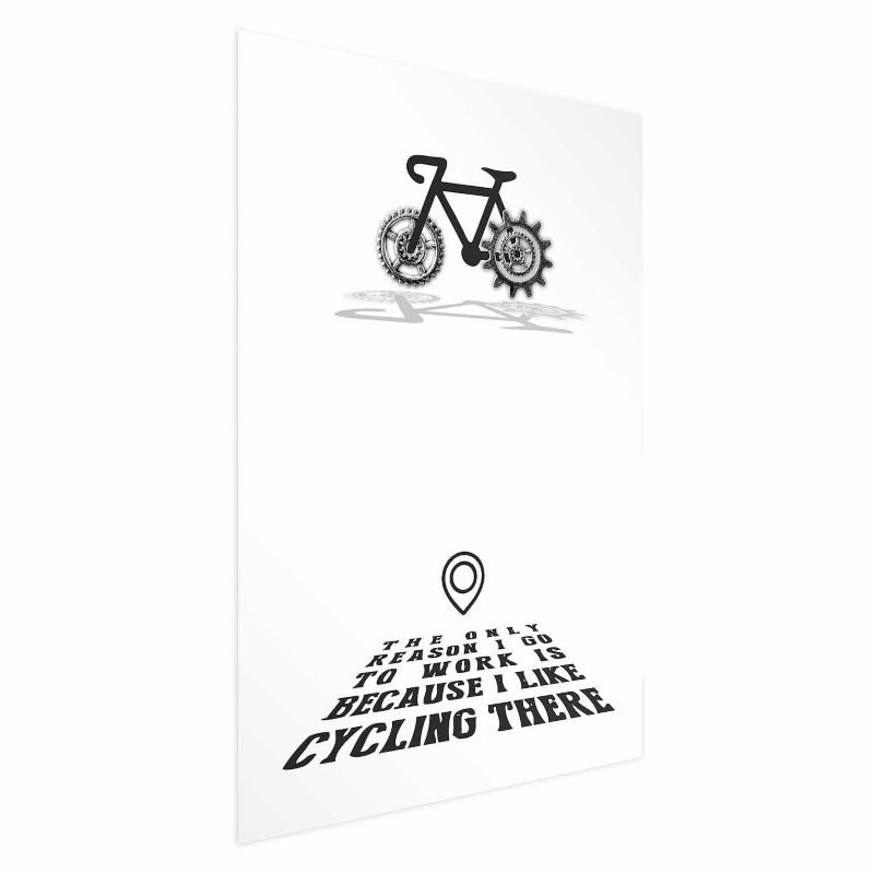 Plakat Artgeist Cycling 21x30 cm bez ramy 1 szt