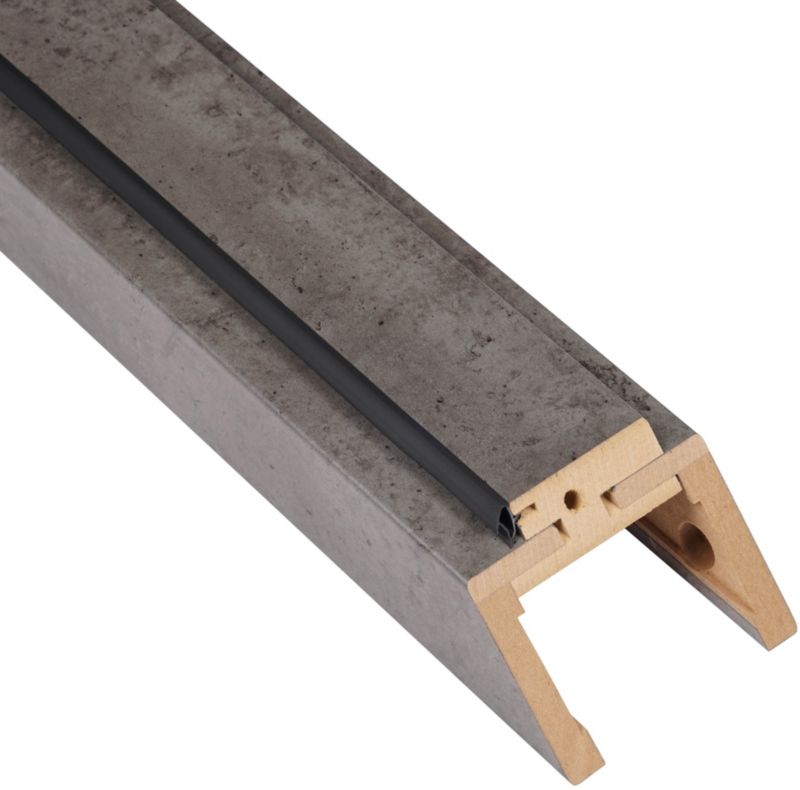 Belka ościeżnicy regulowana 100-140 mm ciemny beton 60 cm