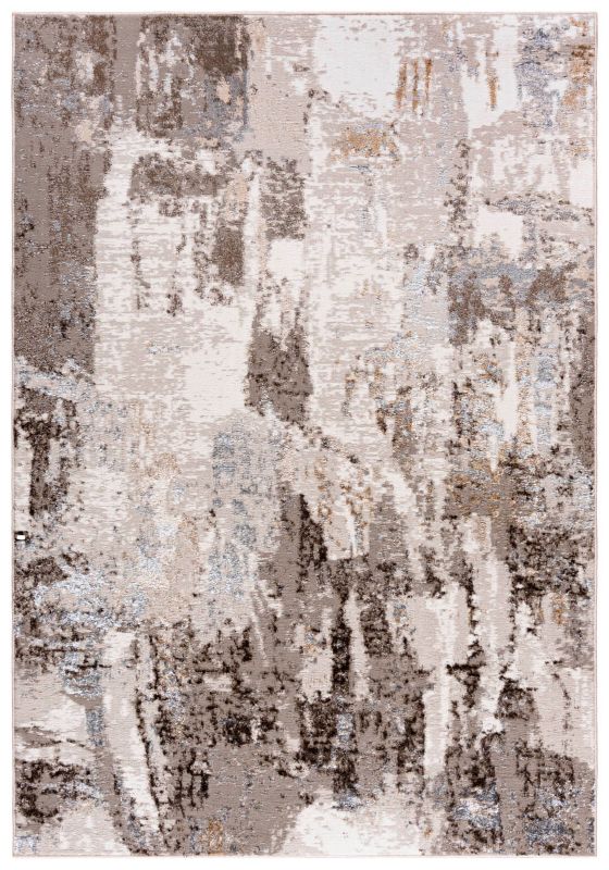 Nowoczesny dywan, abstrakcyjny 240x330cm Boston I188B Mazovia - beżowy, kremowy, na ogrzewanie podłogowe, 1szt.
