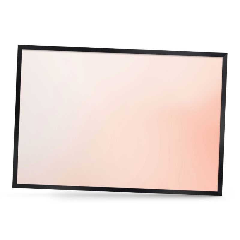 Tablica magnetyczna ozdobna ArtPrintCave 60x40 Pastelowy urok w czarnej ramie 1szt