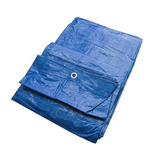 Plandeka Płachta Neopak 5x8m Niebieska 50g/m2 Gruba Mocna 1 szt.
