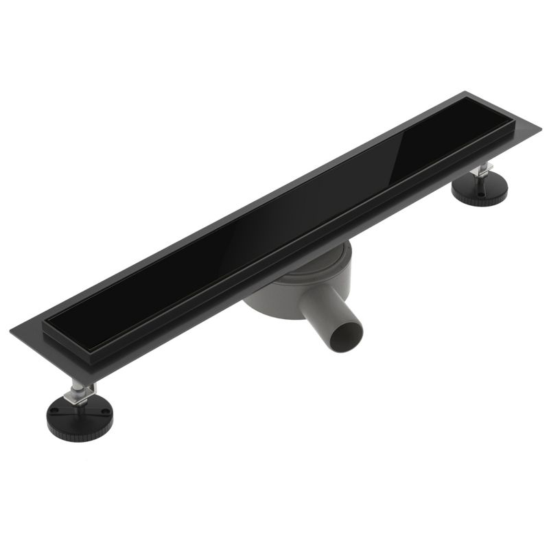 Odpływ liniowy obrotowy SEVANTE z maskownicą WK174 100 cm czarny FLAT 1szt.