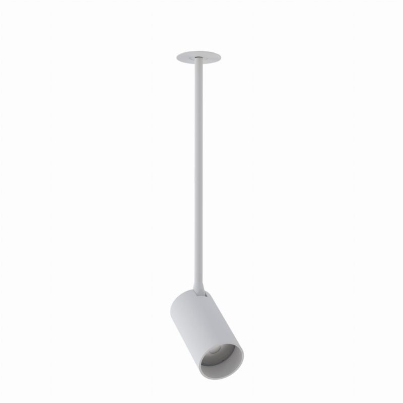 Oprawa wpuszczana Nowodvorski Lighting Mono Surface biała ruchoma 1 x GU10 x 10W IP20 wym: 39 x 13 x 5,5 cm okrągła - 1 szt.