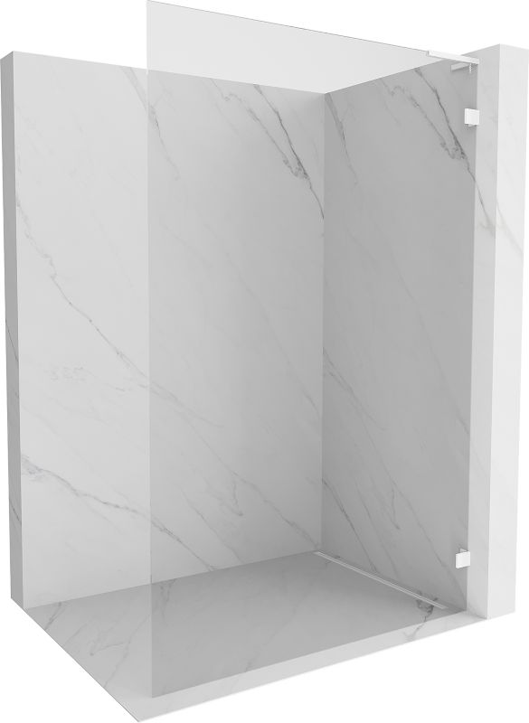 Ścianka prysznicowa Mexen Lunar L transparent biała 60x200 cm 830L-060-000-20-00-P 1 szt.