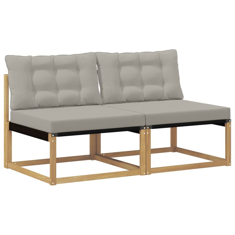 Sofa ogrodowa WaszeMeble z akacji biała z poduszkami WM-901646 1 szt.