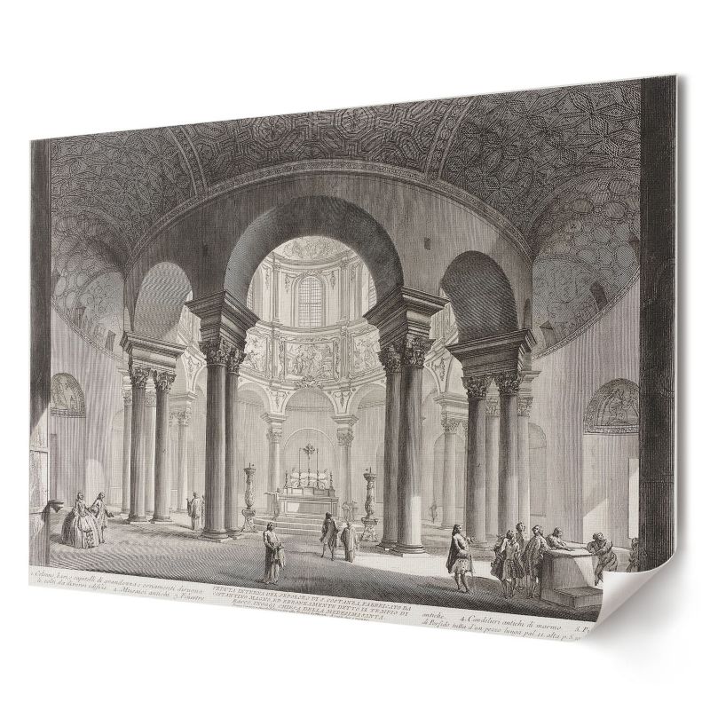 Plakat na ścianę Wallfluent Format A4 Wnętrze grobowca Artysta Giovanni Battista Piranesi 1 szt.