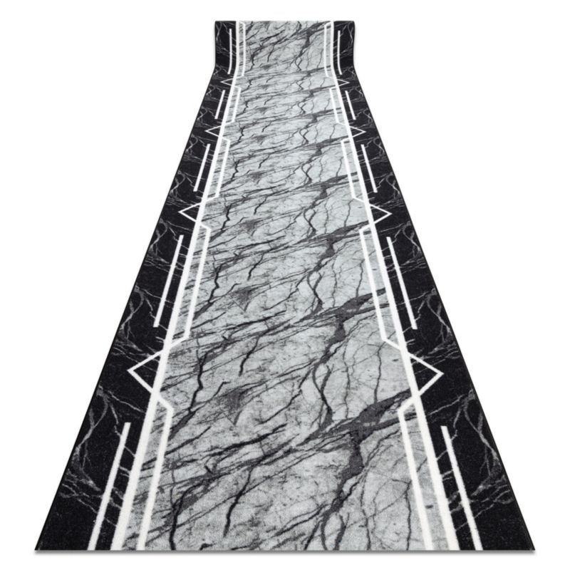 Chodnik RugsX 67x970 cm szary 128339 1 szt.
