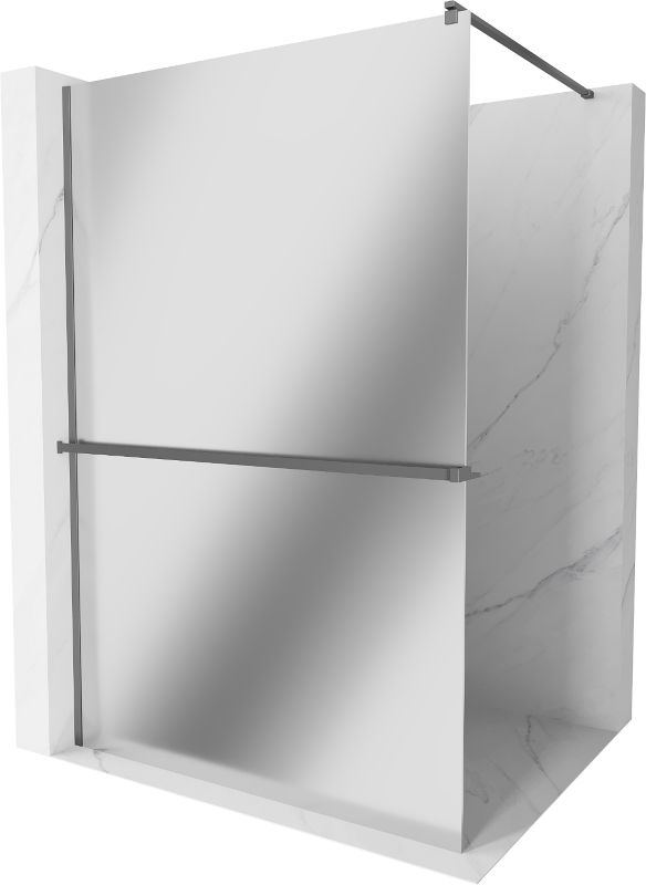 Ścianka prysznicowa Mexen Kioto+ lustro/gun metal 90x200 cm 800-090-121-95-50 1 szt.