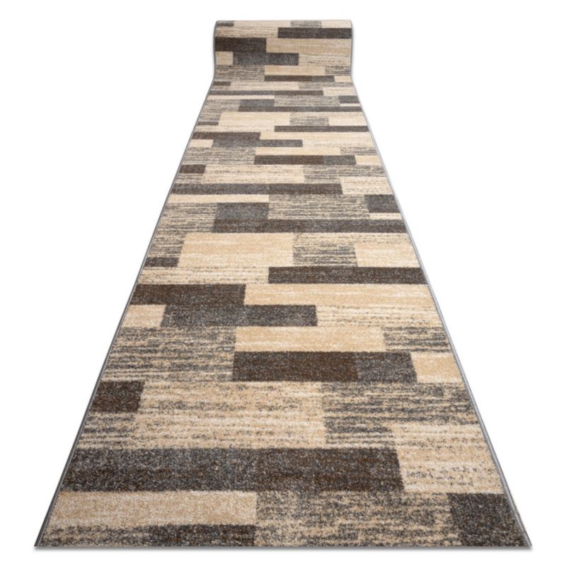 Chodnik RugsX 80x560 cm szary 226380 1 szt.