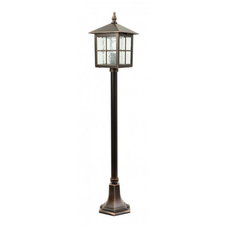Lampa zewnętrzna stojąca patyna miedź Wenecja K 5002/2/KW M Suma 1 szt.