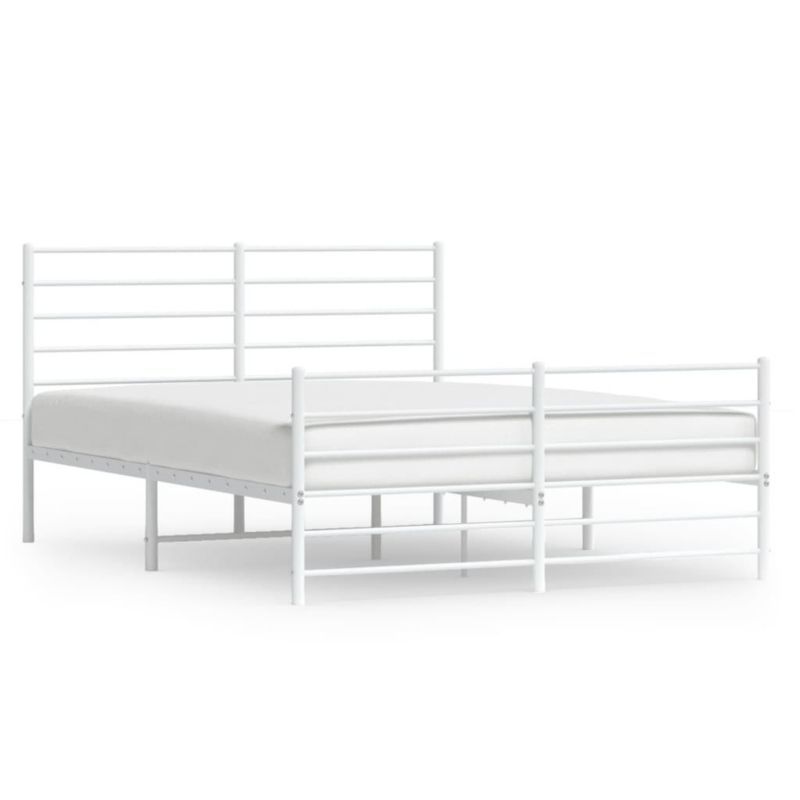 Łóżko metalowe WaszeMeble 120x190 cm biała WM-352383 1 szt.