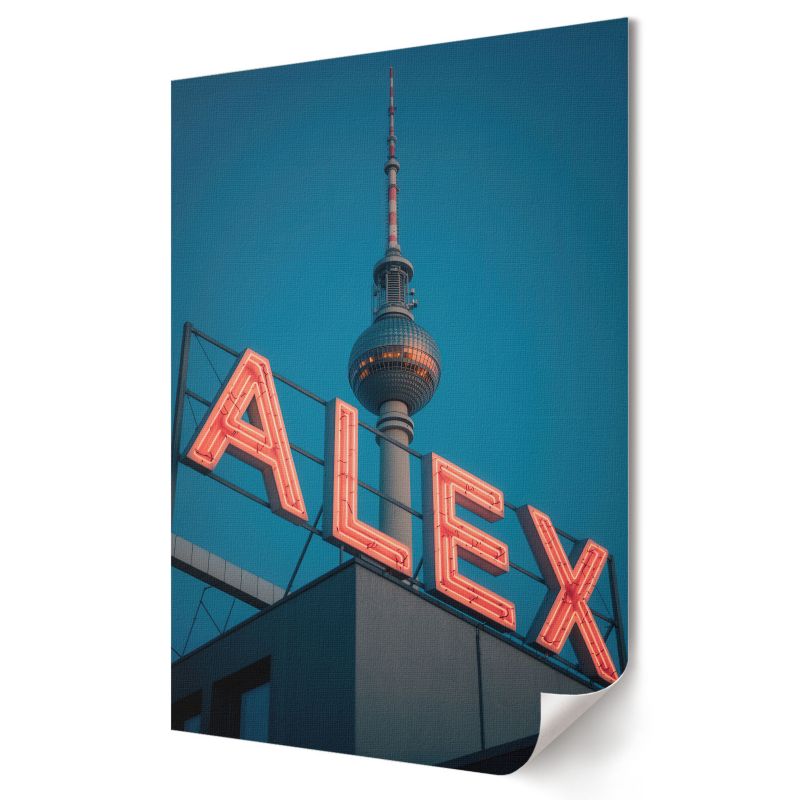 Plakat canvas Wallfluent Format A3 Nowoczesna architektura Artysta Front 1 szt.