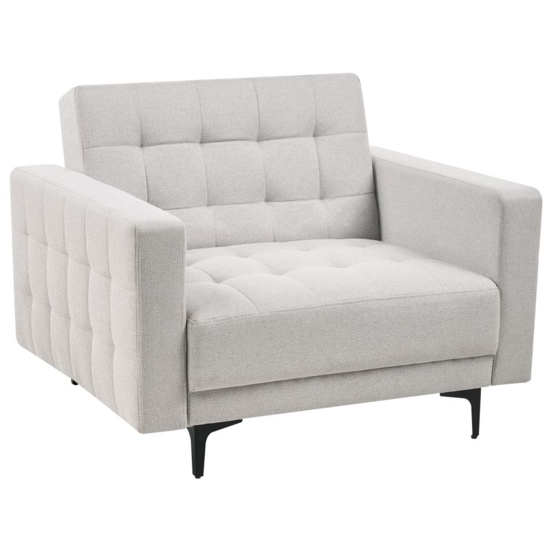 Fotel Aberdeen Jasnoszary 1 szt.