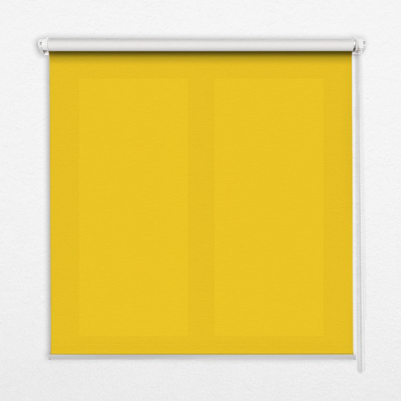Roleta Wewnętrzna Tulup 70x140 cm Jasny Pomarańcz Montaż do ściany/sufitu 1 szt.