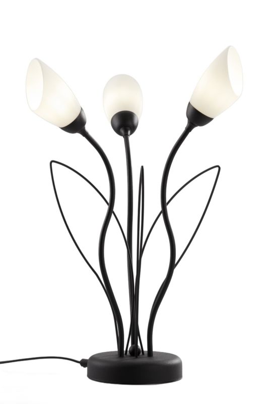 Lampa stołowa Jupiter GLORIOSA czarny mat-biała 3xG9x15W IP20 wym:46x35x35cm - 1 szt.