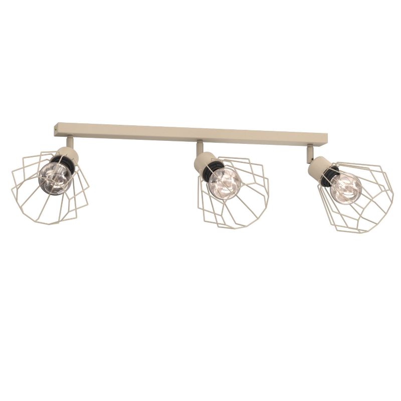 Lampa wisząca Luminex Parkla beżowa 3xE27x15W IP20 wym: 26x90x16cm - 1 szt.