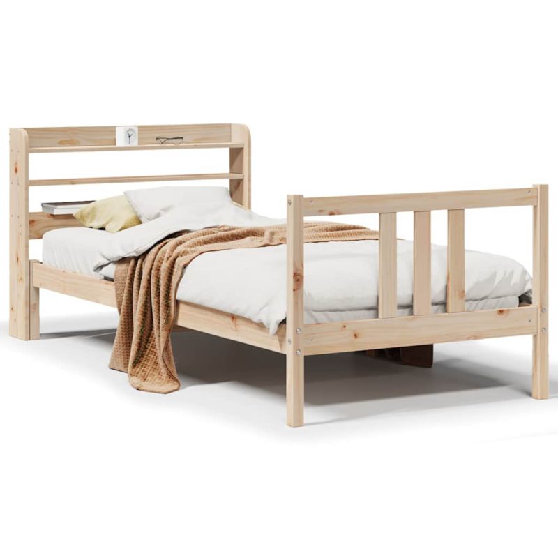 Rama łóżka WaszeMeble 80x200 cm Biały sosna WM-3306694 1 szt.