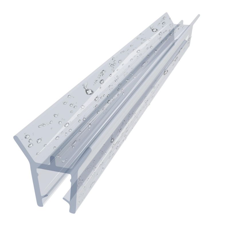 Uszczelka prysznicowa KYCT DK05 5 mm do szyby 150 cm transparentna PVC 1 szt