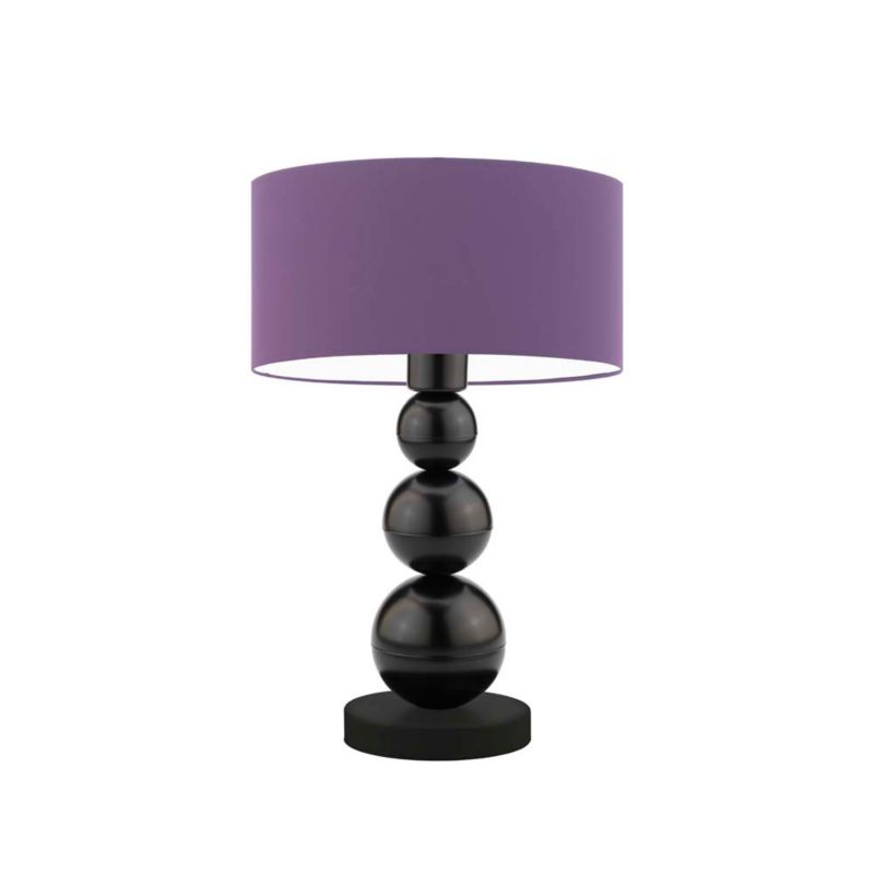 Lampka Nocna Volta Light Factory Bubble Abażur Fioletowy 1xE27 1szt.