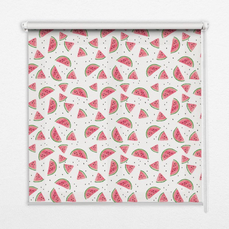 Roleta Do Okien Tulup 90x180 cm Arbuzy Montaż do ściany/sufitu 1 szt.
