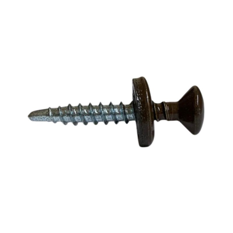 Wkręty farmerskie Etanco blachowkręt GTF P 4,8x60 TORX RAL 8014 100szt.