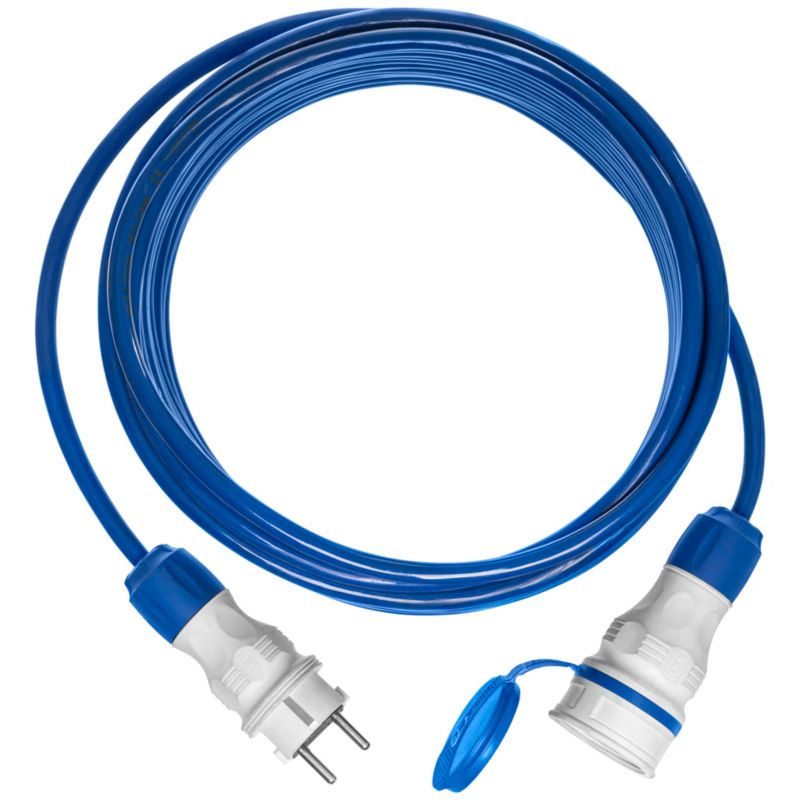 Przedłużacz budowlany KEL EXTREME 50 m 1gniazdo 3 x 1,5 mm² H07BQ-F IP54 niebieski 1 szt.