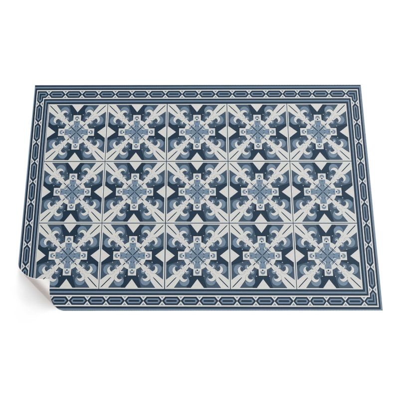 Zewnętrzny Dywan Winylowy ArtPrintCave 150x225 cm Geometryczne romby dekoracyjne kafelki 1 szt.