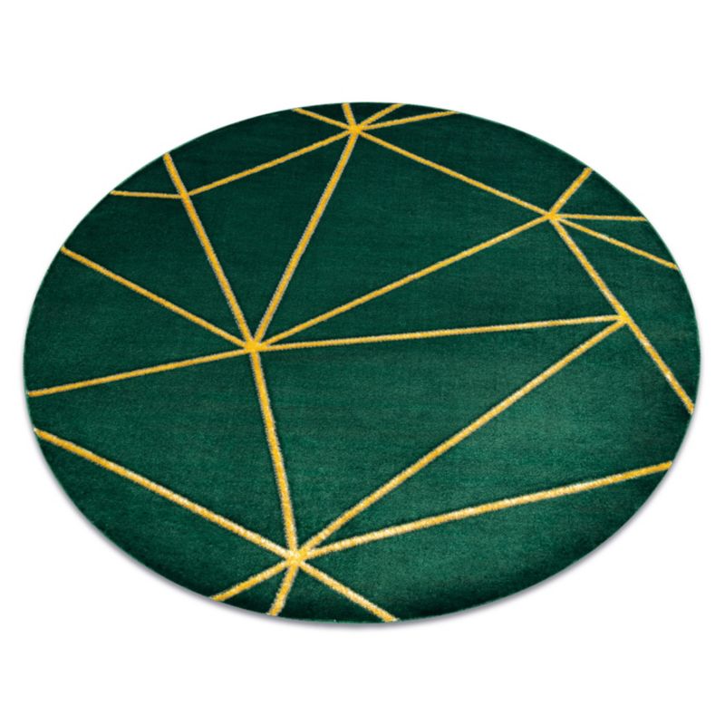 Dywan Emerald RugsX koło 160 cm zieleń AF522 1 szt.