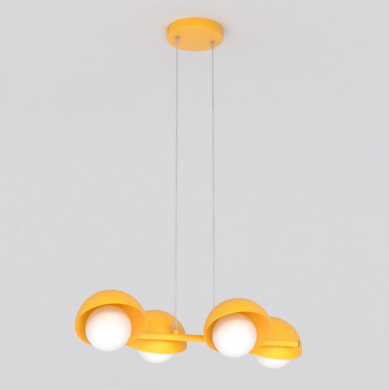 Lampa wisząca Emibig BOOM pomarańczowo-biała 4xG9x15W IP20 wym:120x60x32cm - 1 szt.