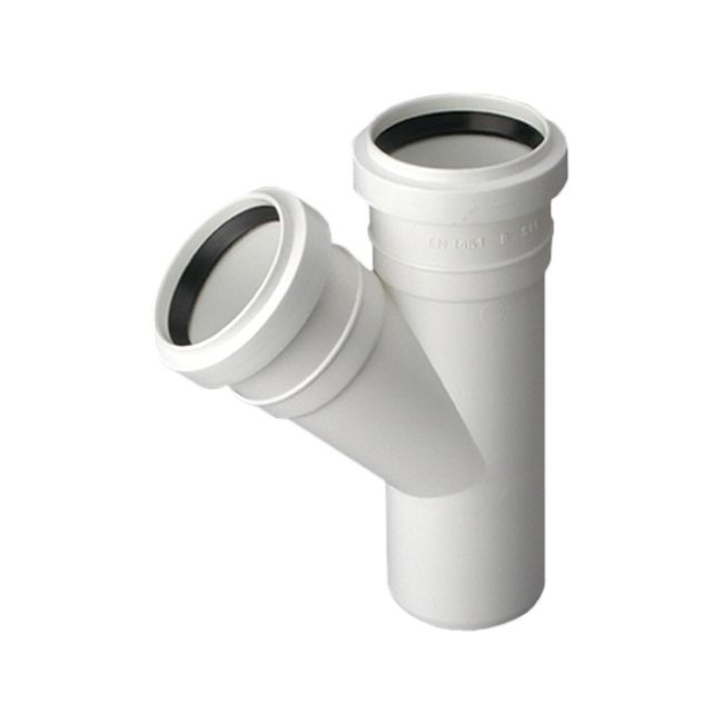 Trójnik kanalizacyjny Pipelife 67° 32 / 32 mm