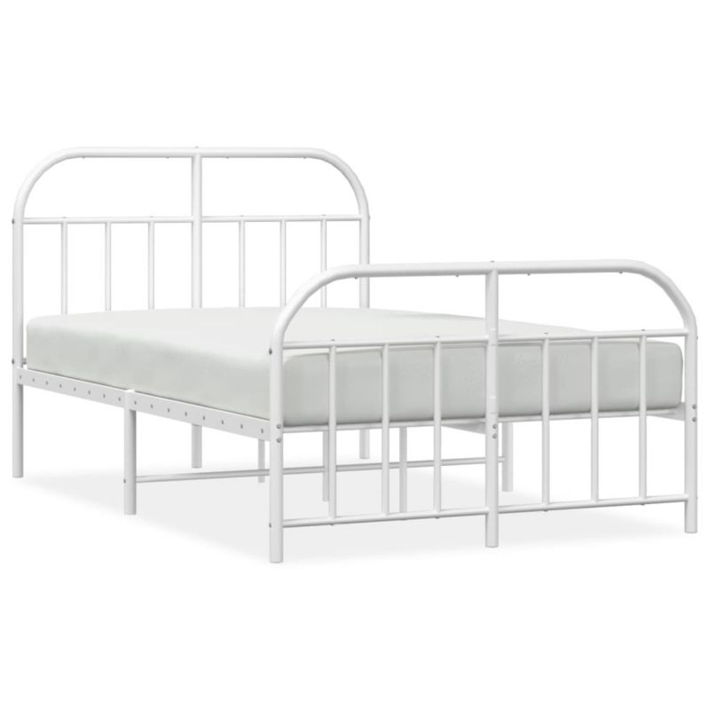 Łóżko metalowe WaszeMeble 120x190 cm biała WM-353699 1 szt.