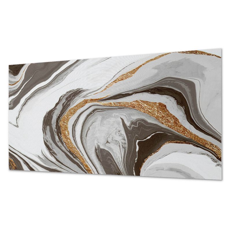 Płytki Winylowe ArtPrintCave 40x20 cm Fale abstrakcyjnych wzorów 10 szt.