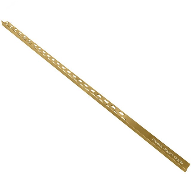 BESCO Listwa spadkowa NEO GOLD prawa 120 LSN-120P-ZL