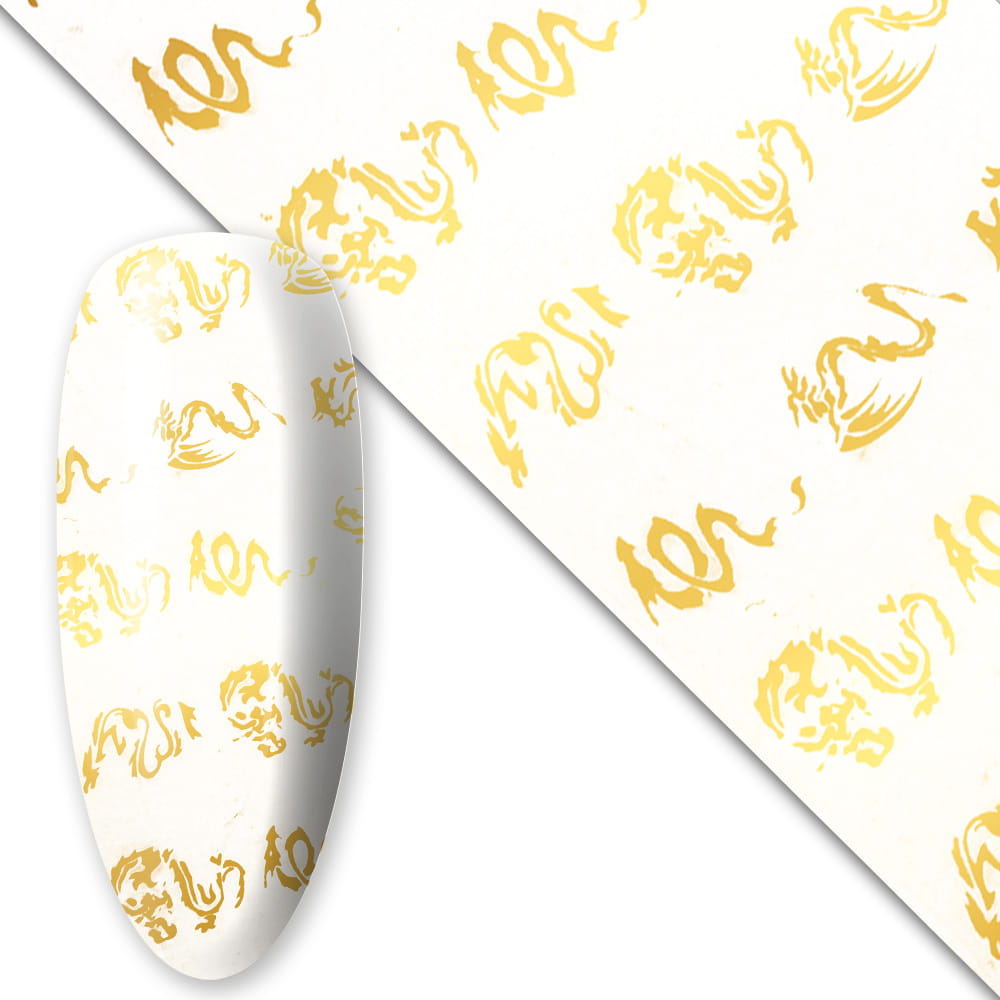 Folia transferowa Gold Collection 100 cm Nr 4
