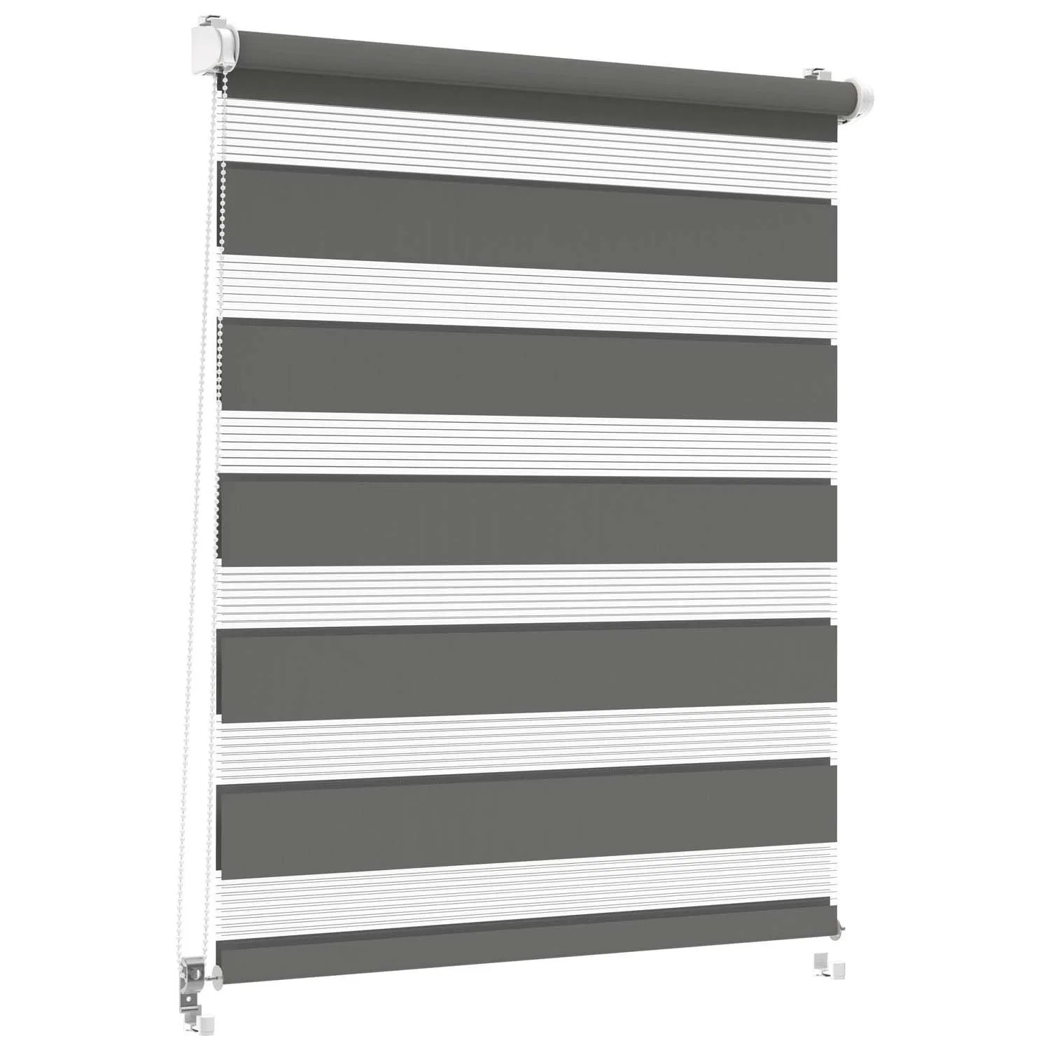 Mini roleta CLASSIC Dzień/Noc stal 78,5 x 140 cm