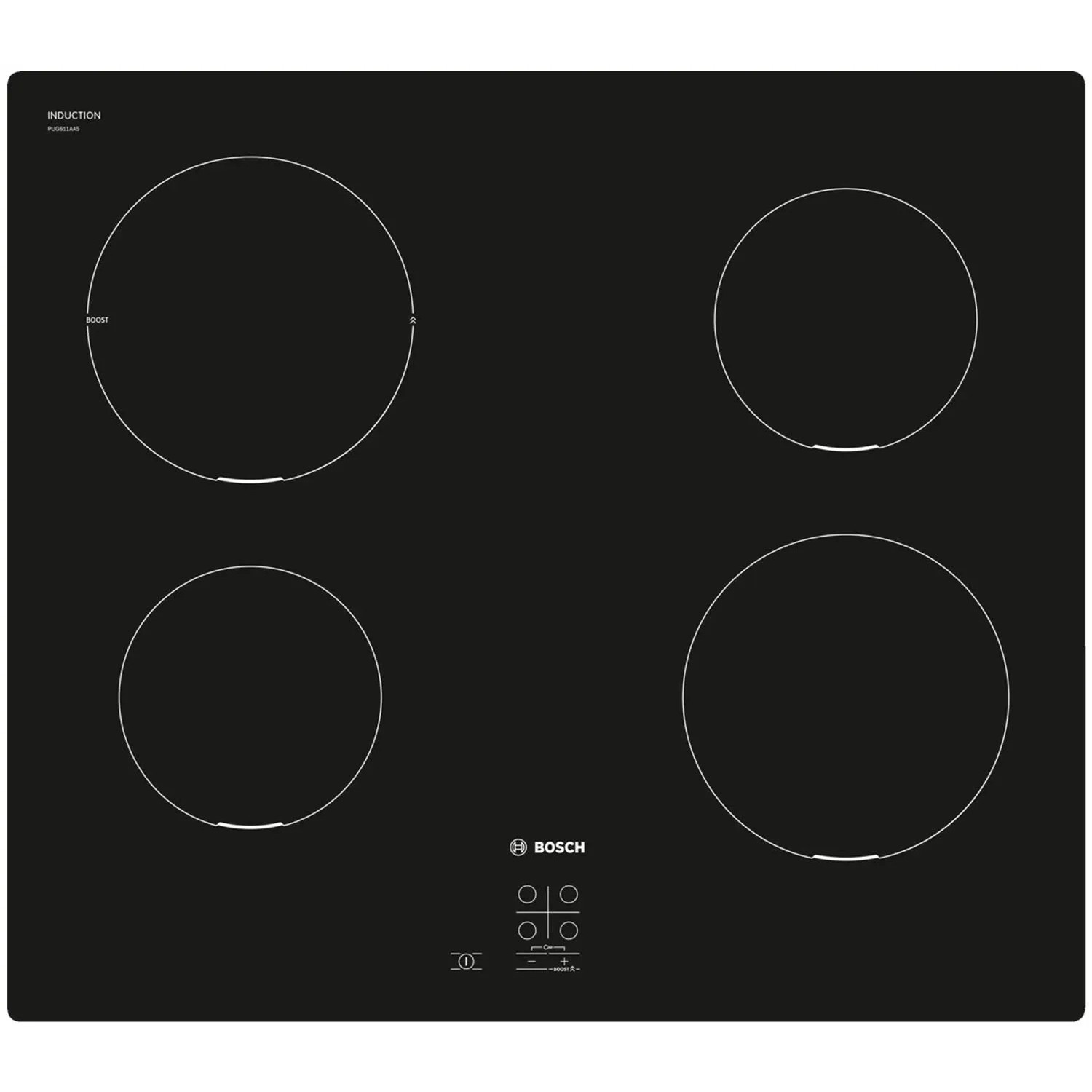 Bosch Płyta indukcyjna PUG611AA5E czarna