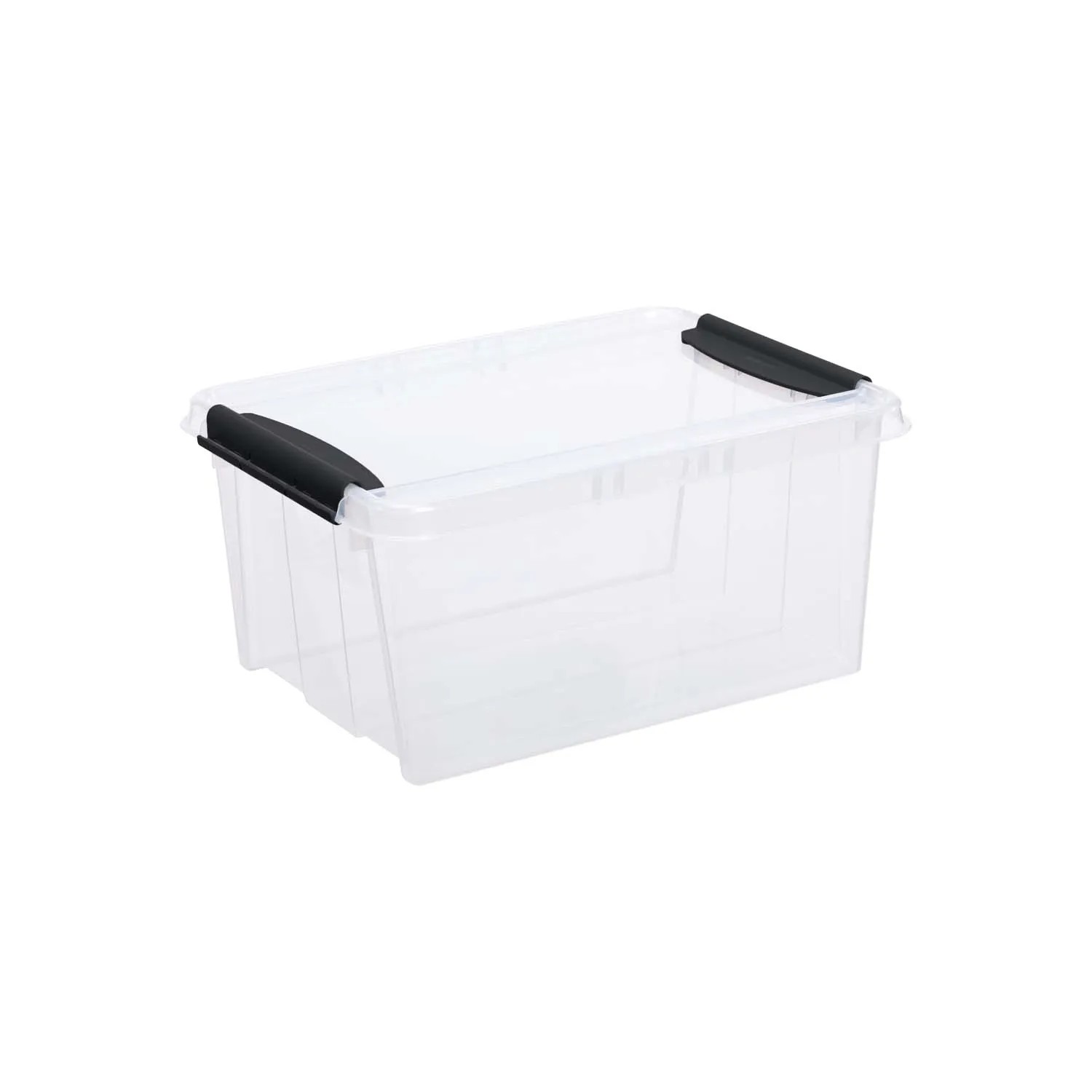 Pojemnik PRO BOX 14 l z pokrywą transparentny