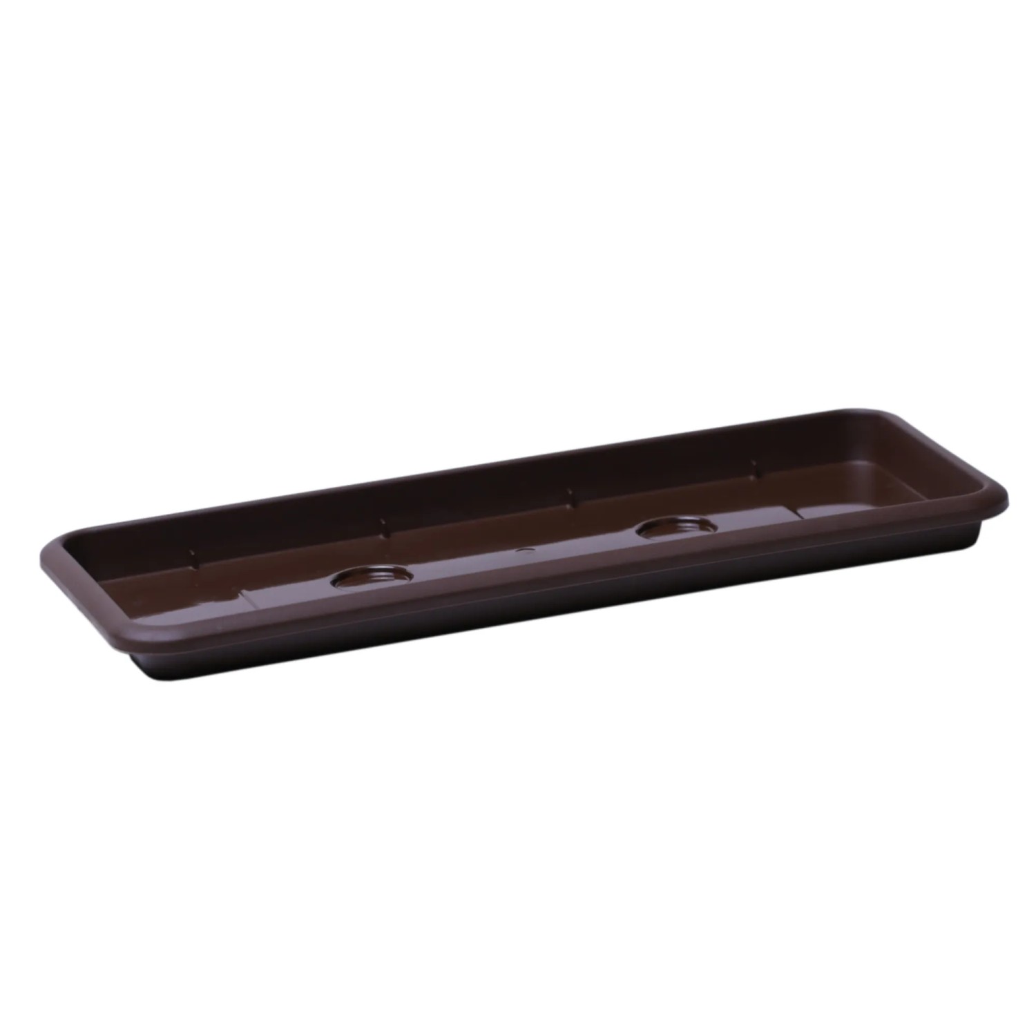 Prosperplast Podstawka pod doniczkę plastikowa 37 cm brązowa