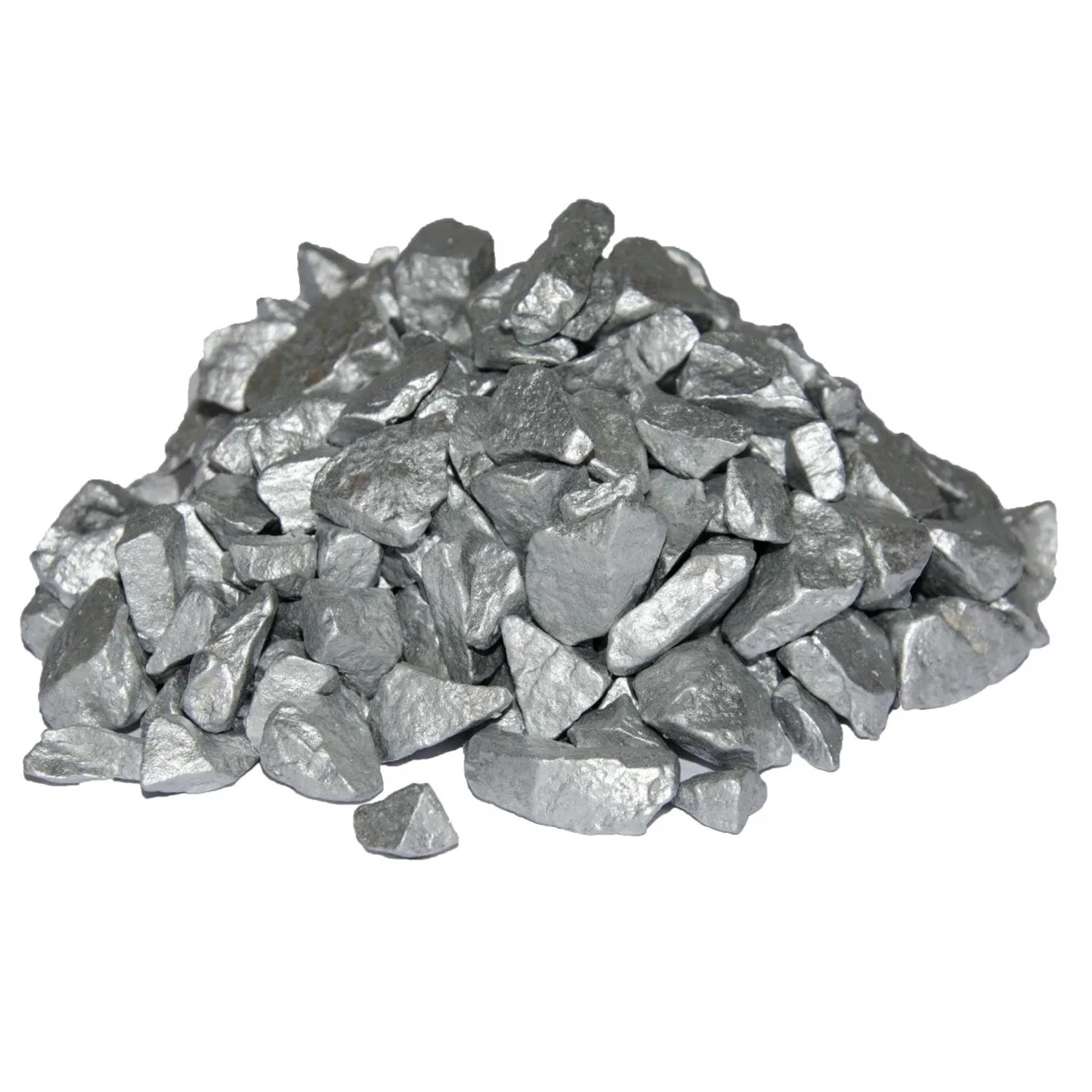 Kamienie dekoracyjne srebrne - 500 g