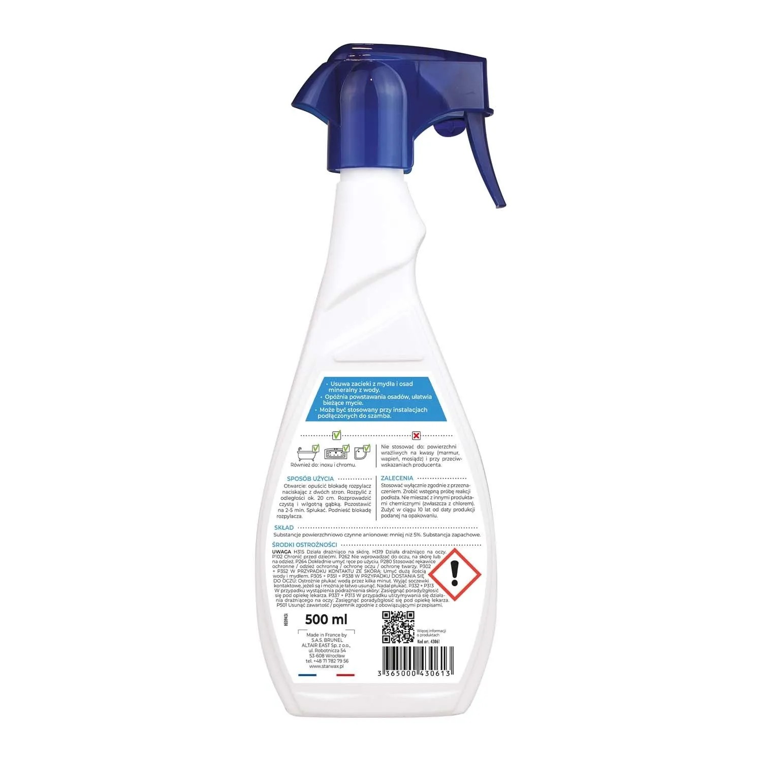 Starwax Czysty i Zadbany Akryl 500 ml