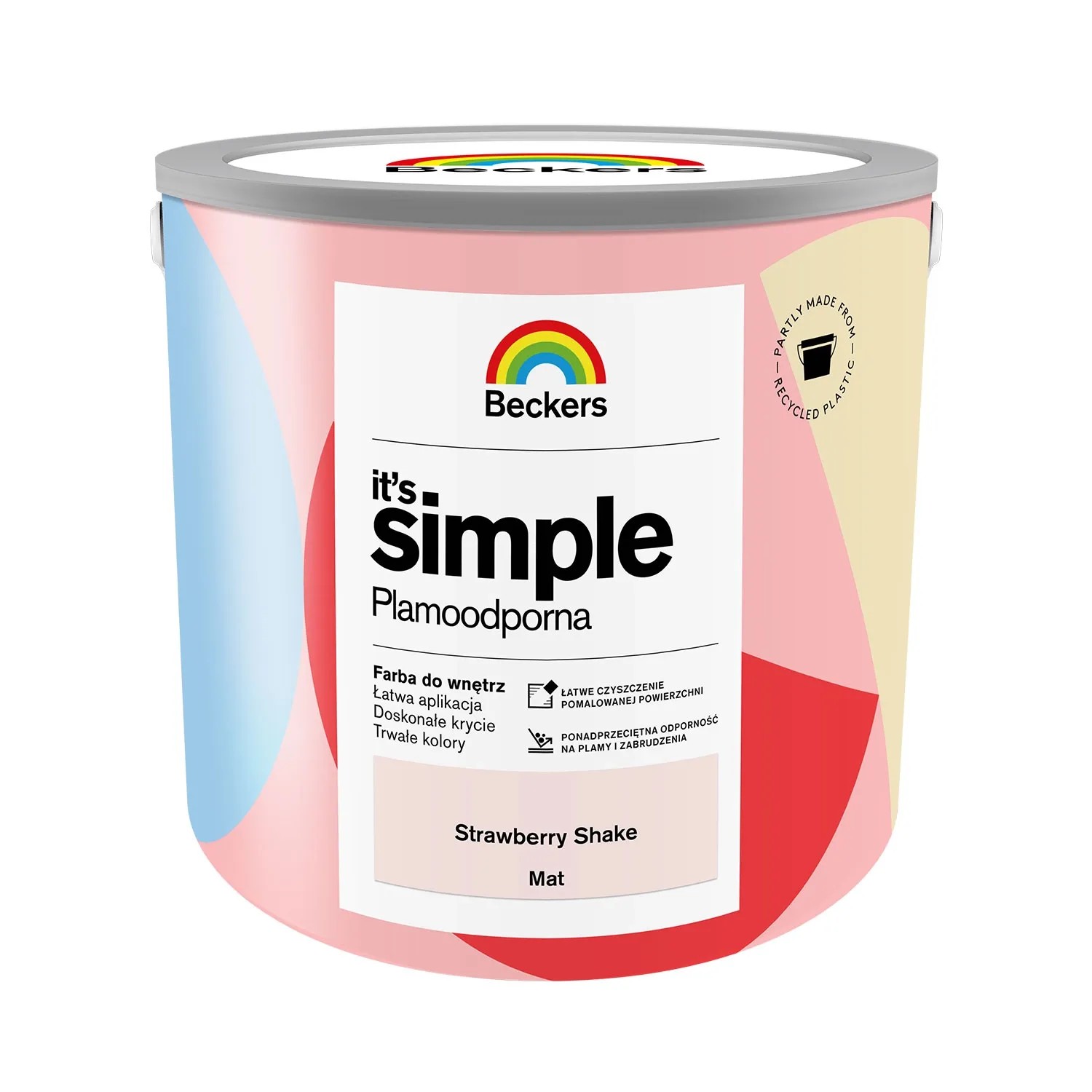 Farba Beckers It's Simple Strawberry Shake 2,5l
