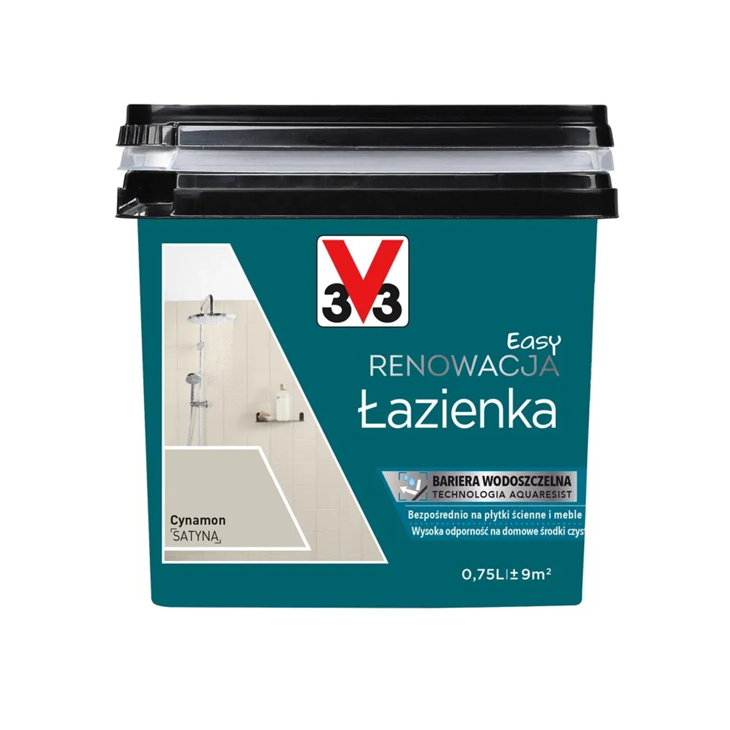 Farba V33 Easy Renowacja Łazienka cynamon 750 ml