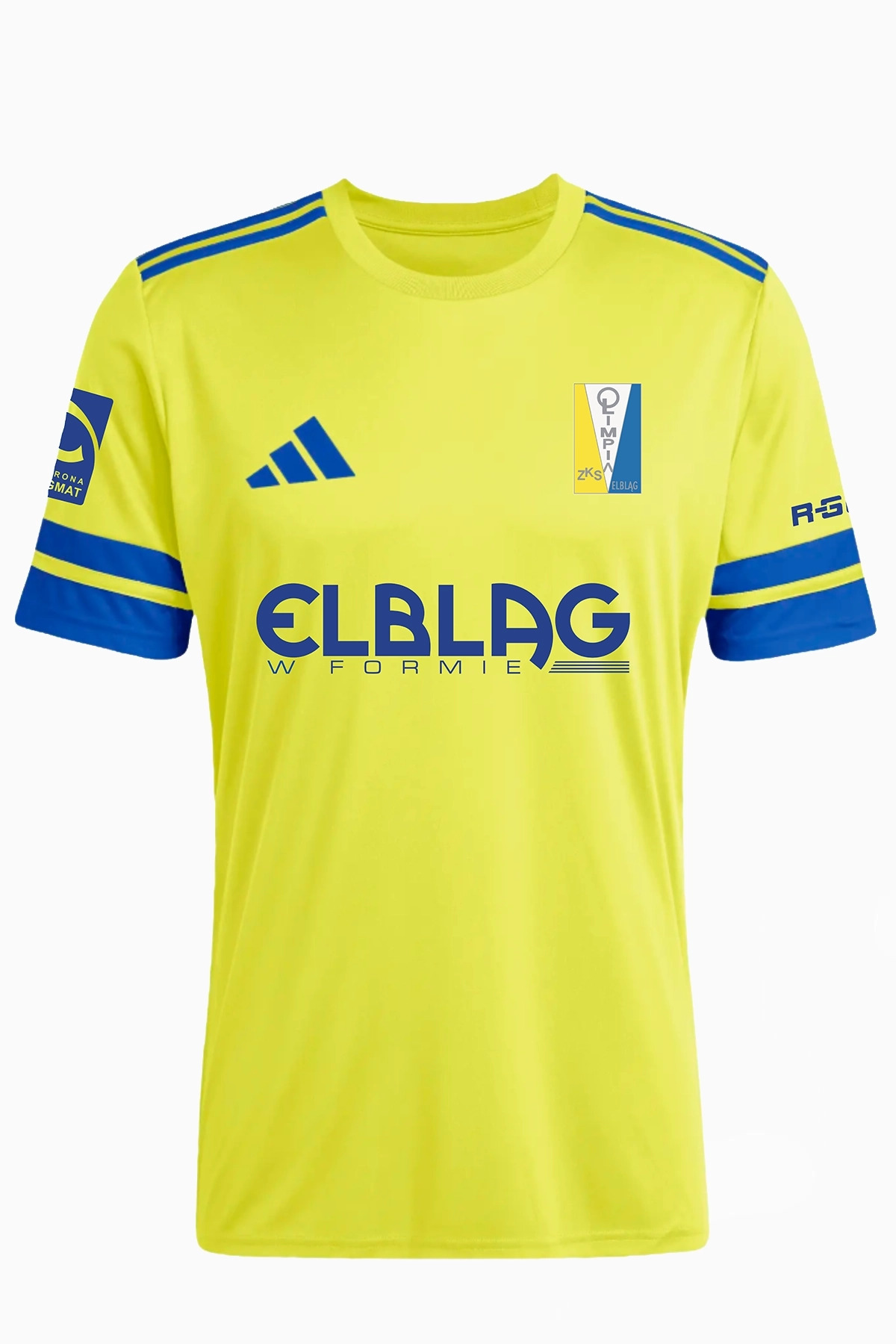 Koszulka meczowa adidas Olimpia Elbląg Junior - Żółty