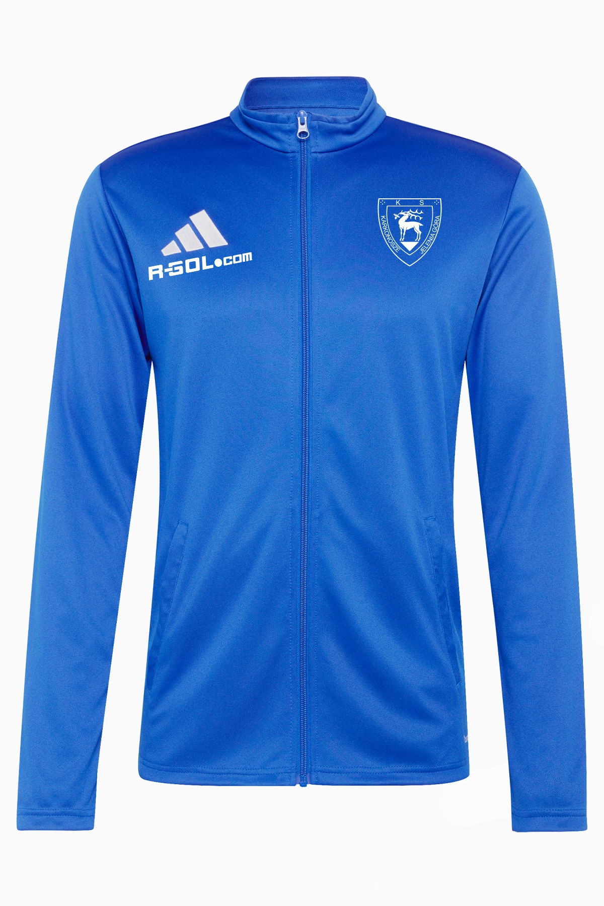Bluza rozpinana adidas KS Karkonosze Jelenia Góra Junior - Niebieski