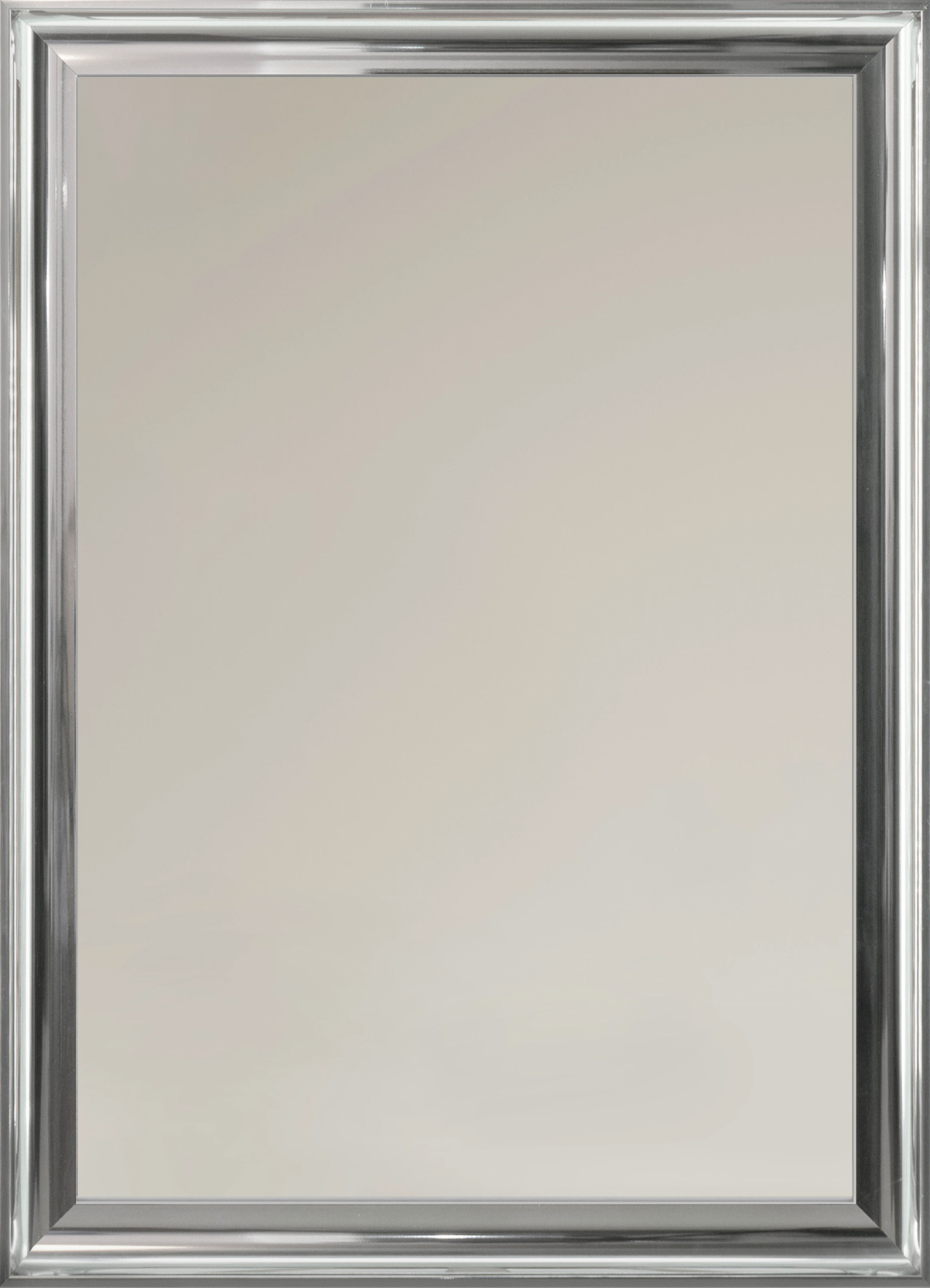 Darmowa Dostawa - Lustro 78.4x58.4 cm prostokątne nikiel Ars Longa Oslo OSLO5070N