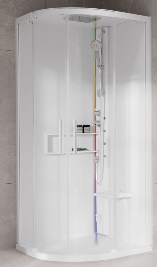Darmowa Dostawa - Kabina z hydromasażem Novellini Glax G22R109T51UU