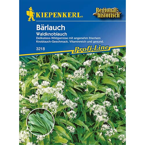 1 szt, Bärlauch Waldknoblauch - Samen: Ilość w opakowaniu: 1 Stück