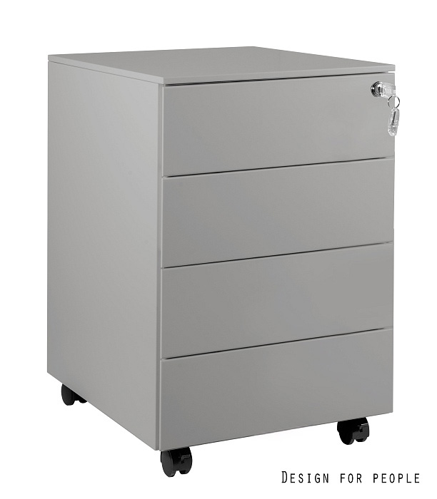 KONTENER biurowy Metalowy XD-040-4 | 3 kolory
