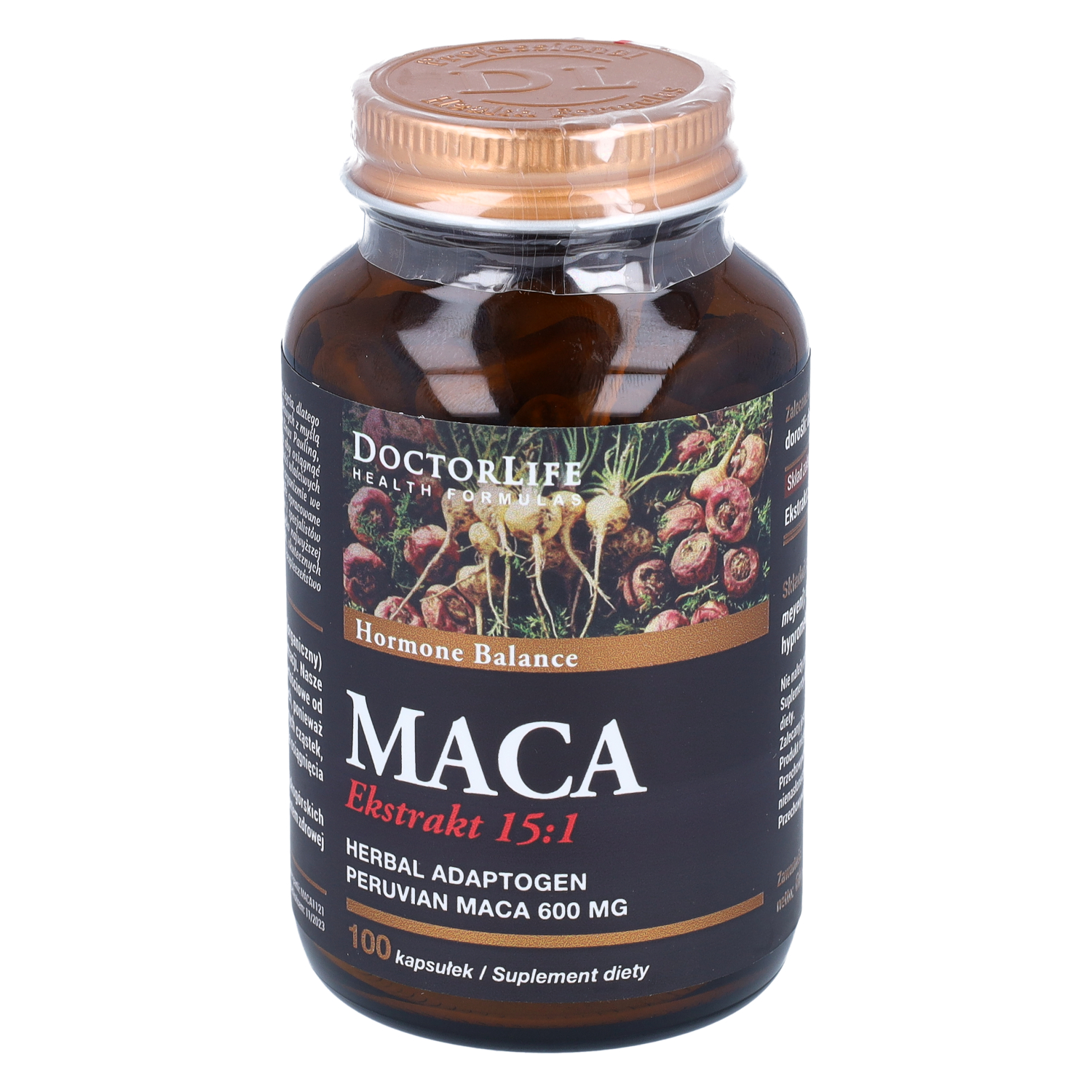 Doctor life maca ekstrakt, 100 kapsułek