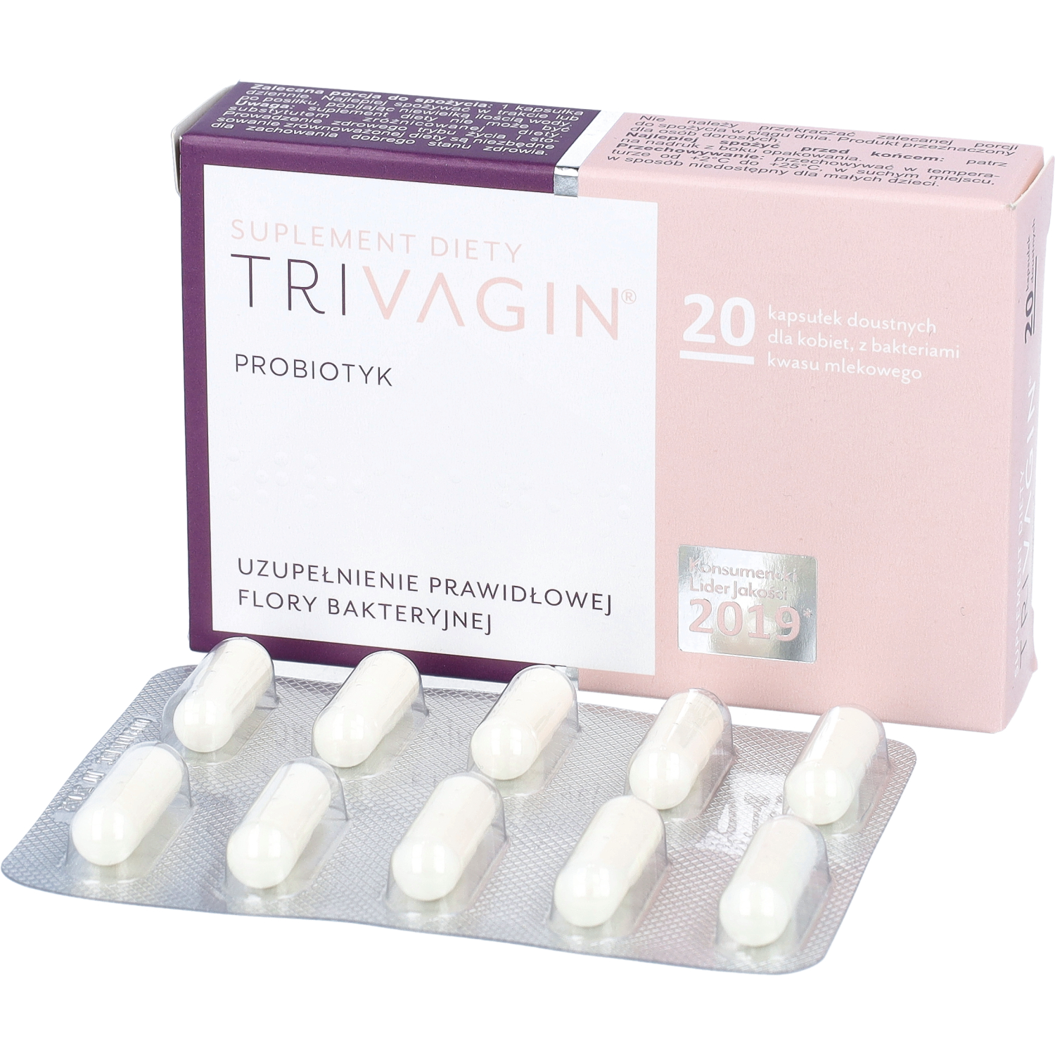 Trivagin, 20 kapsułek doustnych